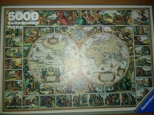 Ravensburger puzzle hystorical - puzzle,