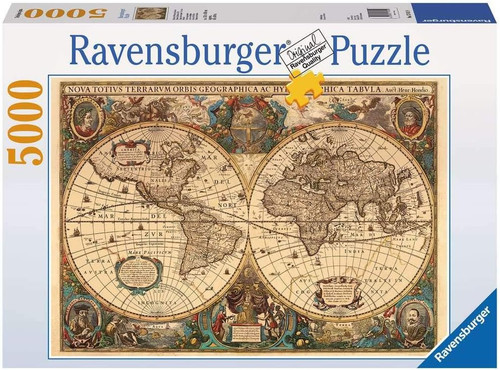 Puzzle mappamondo storico - -,