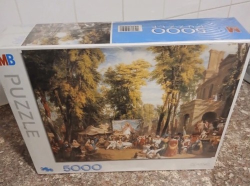 Raro puzzle vintage 5000 - vintage, mb