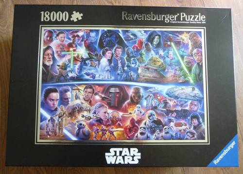 Star wars puzzle 18000 pezzi - star,