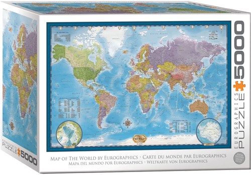 Puzzle 5000 pezzi - , mappa
