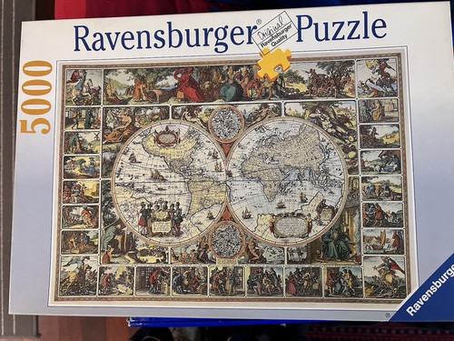 Ravensburger puzzle mappamondo - ravensburger,