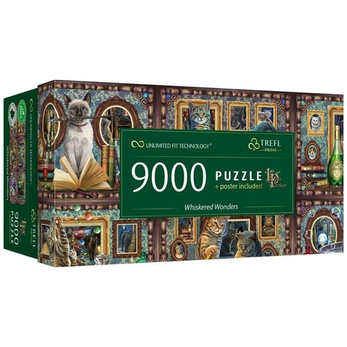 Puzzle 9000 meraviglie baffite