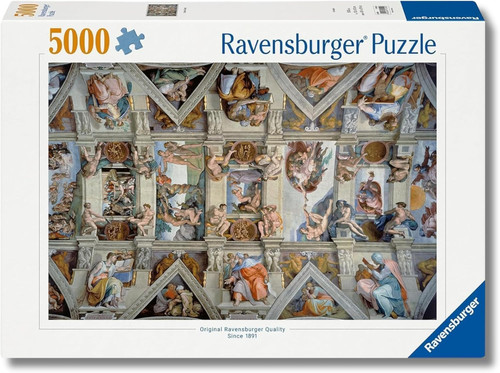 Puzzle 5000 pezzi cappella - la,
